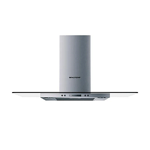 Coifa Vidro Plano Parede Brastemp 90 cm (BAP90AR)