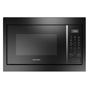Micro-ondas Brastemp de Embutir 32 Litros Preto com 18 Receitas Pré-Programadas e Design Sofisticado (BM146AE)