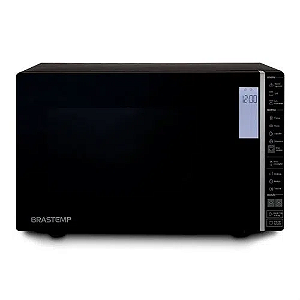Micro-ondas Brastemp 32 Litros Preto com Grill e Painel Integrado (BMG45AE)