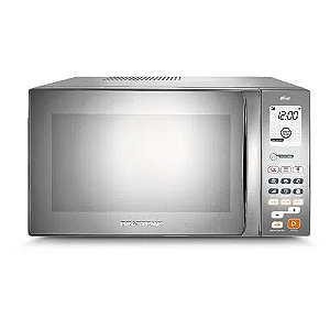 Micro-ondas Brastemp 38 Litros cor Inox Espelhado com Grill (BMJ38AR)