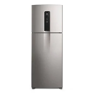 Geladeira Electrolux Frost Free Inverter 480L (IT70S) - Efficient com AutoSense SmartBivolt Duplex cor Inox Look