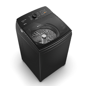 Máquina de Lavar Cinza Platinum Brastemp 14kg com Smart Sensor e Função Reduzir Tempo - BWJ14A9