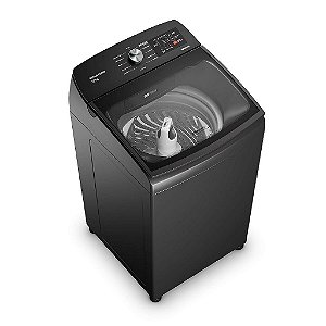 Máquina de Lavar Brastemp 16Kg Cinza Platinum com Tecnologia Flex Wash e Ciclo Tira Manchas Advanced - BWY16A9