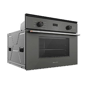Forno de Embutir Elétrico 47 Litros com Air Fryer Pro Cinza Brastemp - BOX47AR