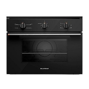 Forno de Embutir Elétrico 47 Litros com 3 Modos de Preparo Preto Brastemp - BOB47AE