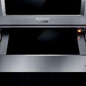 Gaveta Aquecida de Embutir Brastemp Gourmand Inox com Capacidade de Até 25kg - BOE15AR