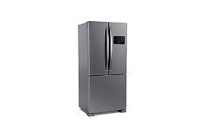 Geladeira Brastemp Frost Free French Door A+++ 554 Litros Cor Inox - BRO85AK