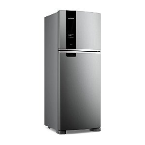 Geladeira Brastemp Frost Free Duplex A+++ 463 Litros Cor Inox com Fresh Box e Cold Room - BRM55FK