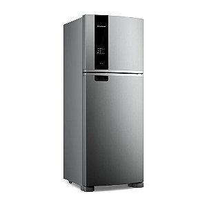 Geladeira Duplex Frost Free 461 Litros A+++ Cor Inox com Tecnologia Turbo Control e Fresh Box - BRM56FK