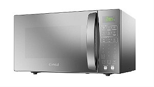 Micro-ondas Consul 32 Litros cor cinza espelhado com Menu Fácil - CMS46AR