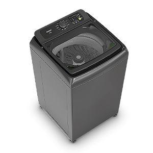Máquina de Lavar Consul 15Kg Cinza Chumbo com Modo Eco - CWN15A9