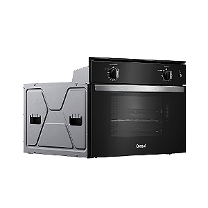 Forno de Embutir Elétrico 47 Litros Consul Preto com Timer e Função Gratinar - COB47BE