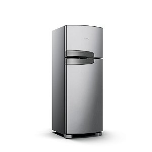 Geladeira Consul Frost Free Duplex 340 litros com Prateleiras Altura Flex cor inox - CRM39AK