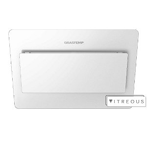 Coifa de Parede Brastemp 80cm Branca com Design Icônico e Alta Sucção - GAV80AB