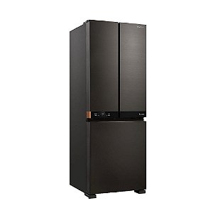 Geladeira Inteligente B= Smart Frost Free 3 Portas French Door 486 Litros Black Inox Brastemp - BRO78AE