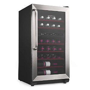 Adega Brastemp Gourmand Dual Zone 31 Garrafas - BZB31AE
