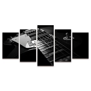 Kit Quadros Mosaico Quarto Sala Premium Estudio Guitarra