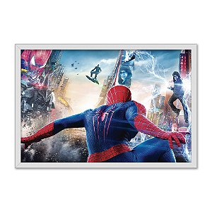 Quadro Decorativo Vilões Teen Aranha  Homem Herói