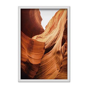 Quadro Decorativo Rocha Laranjas Canion
