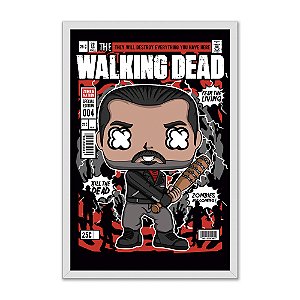 Quadro Decorativo The Walking Dead Negan Chib