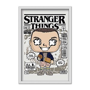 Quadro Decorativo Stranger Things Personagem 11