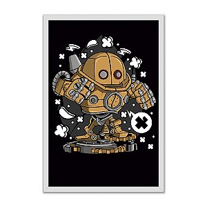 Quadro Decorativo Jogo Lol Robo Blitzcrank
