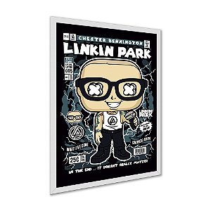 Quadro Decorativo  LP Link Park Musica Chester