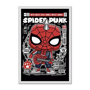 Quadro Decorativo  Homem Spider Punk Aranha