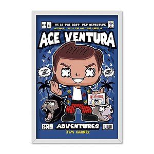 Quadro Decorativo Ace Ventura Jim Carrey