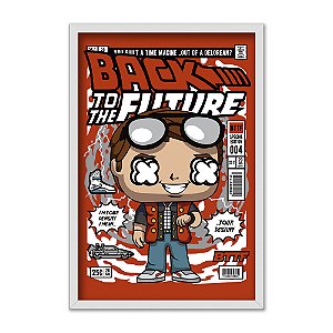 Quadro Decorativo De Volta pro Futuro Martin Macfly