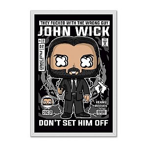 Quadro Decorativo Filme John Wick