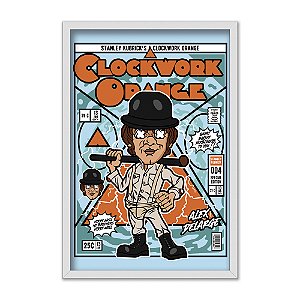 Quadro Decorativo Laranja Mecânica Alex Delarge