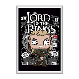 Quadro Decorativo Senhor Dos Anéis Personagem Legolas