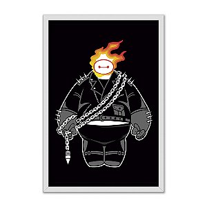 Quadro Decorativo Filme Big Hero Big Max Punk