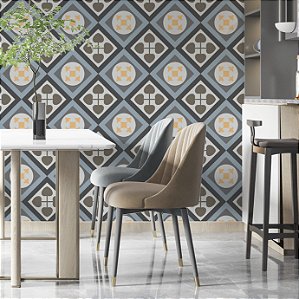 Papel de parede Autoadesivo Cozinha Azulejo Português Ladrilhos