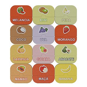 Brinquedo Educativo Infantil Mdf Quebra-cabeça Didático