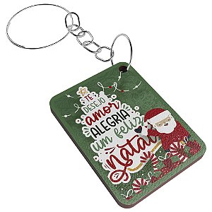 Lembrancinha Chaveiro Feliz Natal Papai Noel