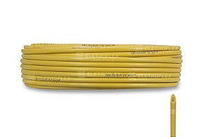 Mangueira Isoladora (Tubo Isolador) Amarela  7/16 - 50 M Eletroflex