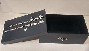 Caixa Personalizada - Namorados- Modelo 01