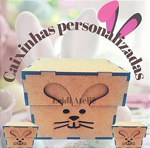 Caixa em mdf - Páscoa