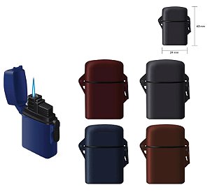 ACENDEDOR ZENGAZ ZL-4 CASE JET ELEGANT CORES