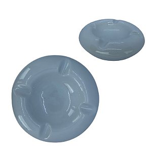 CINZEIRO PORCELANA P/ 4 CHAR. BRANCO LISO