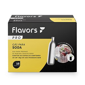 Cápsulas de gás CO2 – FlavorsPRO