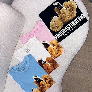 Camiseta urso celular