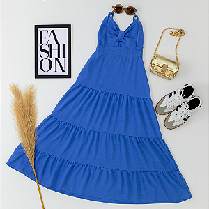 Vestido Laura com alcinhas reguláveis