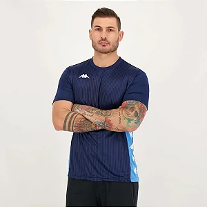 Camiseta Kappa Dornan Masculina - Marinho