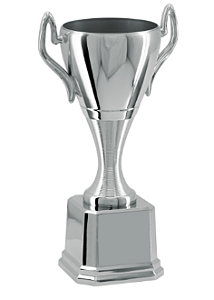 TROFÉU VITORIA PRATA 40 CM