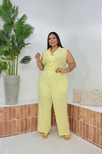 Macacão promoção amarelo