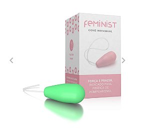 Cone para Pompoarismo Feminist Verde - 57 g