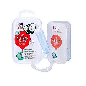 Aspirar Baby LikLuc - Aspirador Nasal com estojo